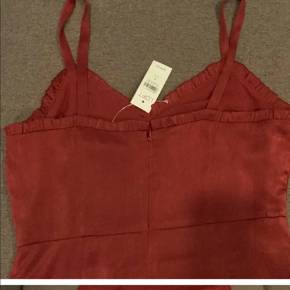 Loft strappy satin dress - Picture 5 of 5